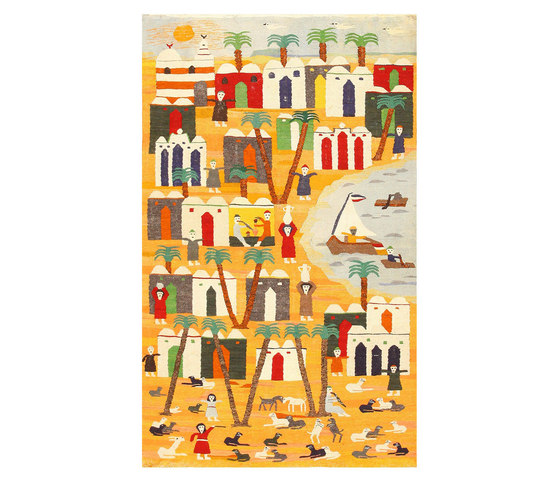 Vintage Swedish Folk Art Tapestry | Tappeti / Tappeti design | Nazmiyal Rugs
