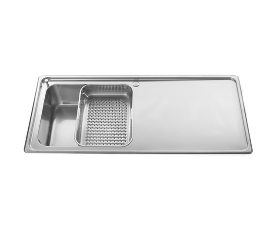Built-in sink Basic 117/1V1SL | Éviers de cuisine | ALPES-INOX