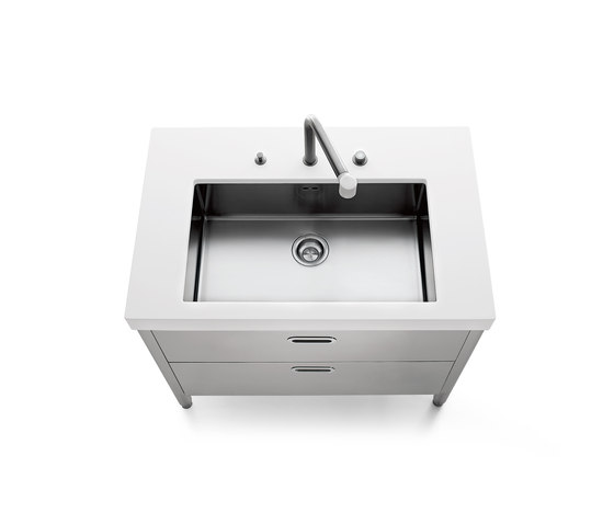 Sinks 100 Kitchens | Kitchen sinks | ALPES-INOX