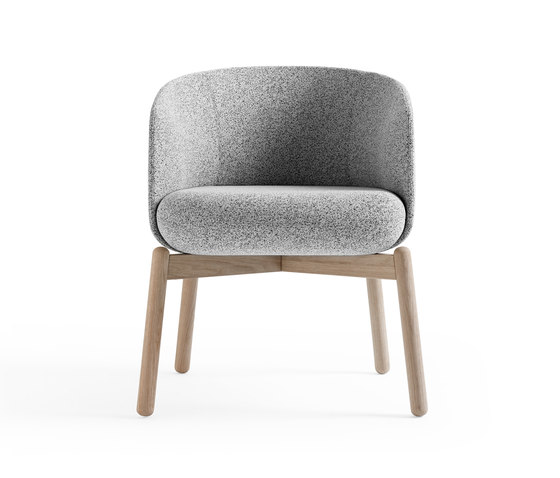 Nest Low Chair Wood | Sedie | +Halle