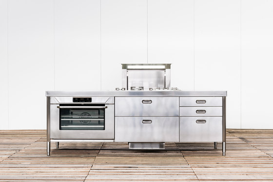 Kitchen Islands 250 | Compact kitchens | ALPES-INOX