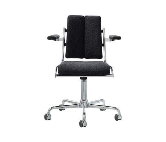 D12 Desk chair with armrests | Sillas | TECTA