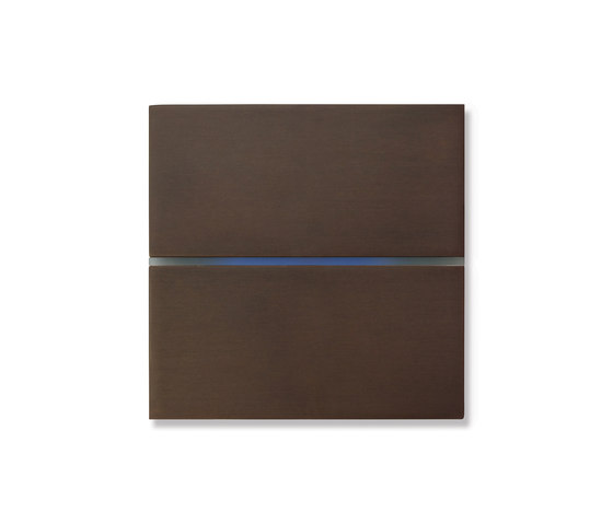 Sentido switch - bronze - 2-way by Basalte | KNX-Systems