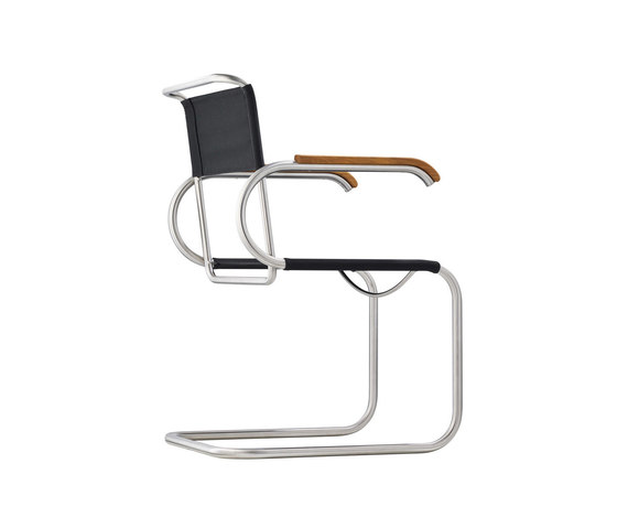 D40 Bauhaus-cantilever chair with armrests | Sedie | TECTA