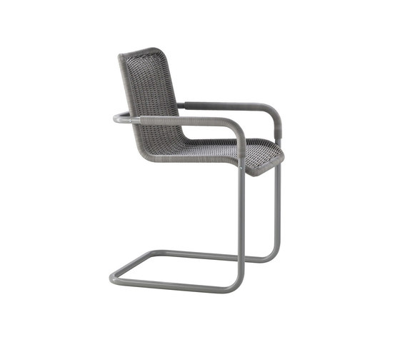 D41 Cantilever chair with armrests | Sillas | TECTA