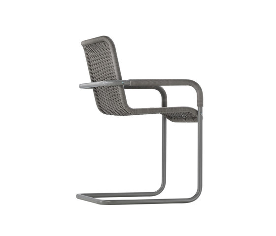 D41 Cantilever chair with armrests | Sillas | TECTA