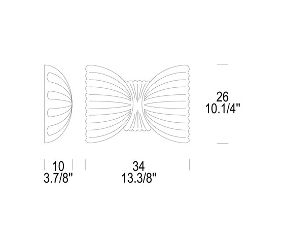 Butterfly P | Wall lights | Leucos