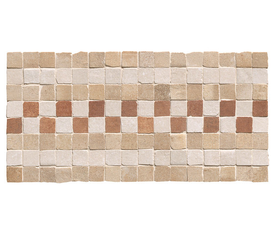 Firenze Heritage Decò Terra Fascia Mosaico | Ceramic mosaics | Fap Ceramiche