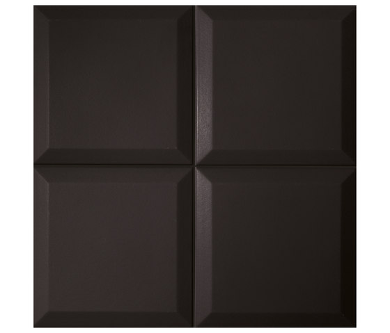 Lumina Frame Black Matt 20x20 | Piastrelle ceramica | Fap Ceramiche