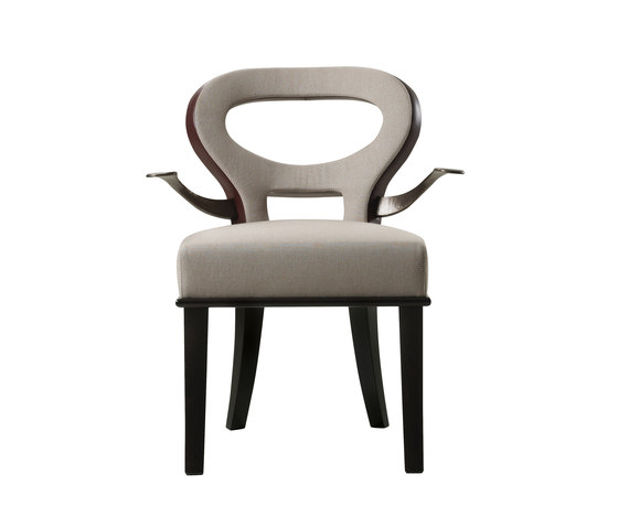 Roka chair with arms | Chairs | Promemoria