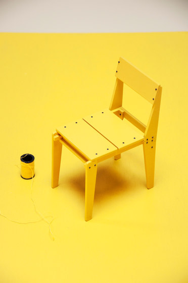 Plank wooden chair | Sillas | Tuttobene