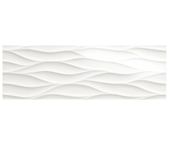 Lumina Curve White Gloss 25x75 | Piastrelle ceramica | Fap Ceramiche
