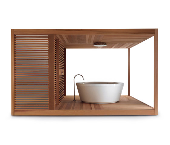 Zen cube bathtube | Pavillons | Exteta