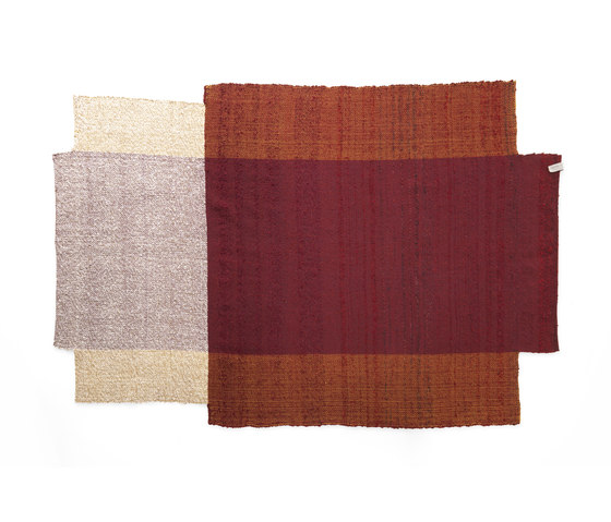 Nobsa | rug large, red/ochre/cream | Tapis / Tapis de designers | Ames