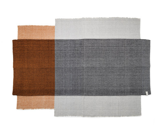 Nobsa | rug medium, grey/ochre/cream | Tapis / Tapis de designers | Ames