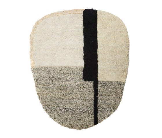 Nudo | rug small, white/beige/rose | Alfombras / Alfombras de diseño | Ames