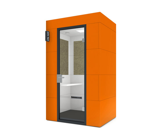 Phone Unit/orange | Telephone booths | OFFICEBRICKS