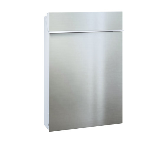 Letterbox | Flat | stainless steel | Mailboxes | Serafini