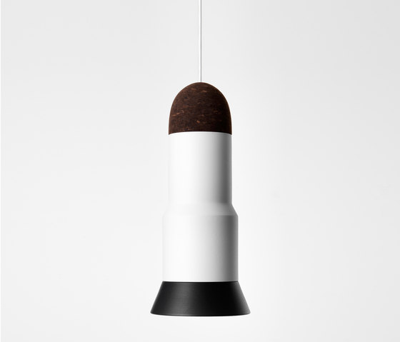 Thruster Lamp Black & White M for New Duivendrecht | Lámparas de suspensión | Tuttobene