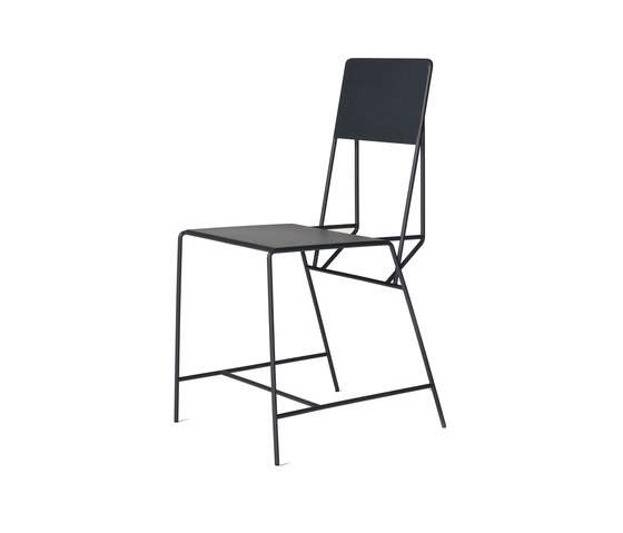 Hensen Chair steel for New Duivendrecht | Chaises | Tuttobene