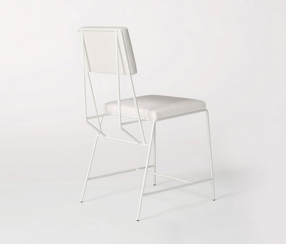 Hensen Chair steel / leather for New Duivendrecht | Chaises | Tuttobene