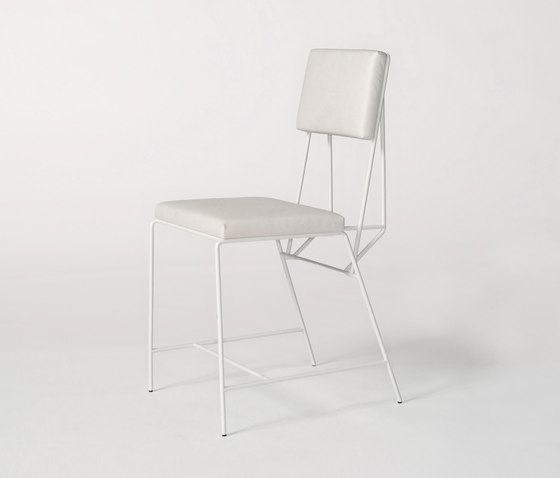 Hensen Chair steel / leather for New Duivendrecht | Stühle | Tuttobene