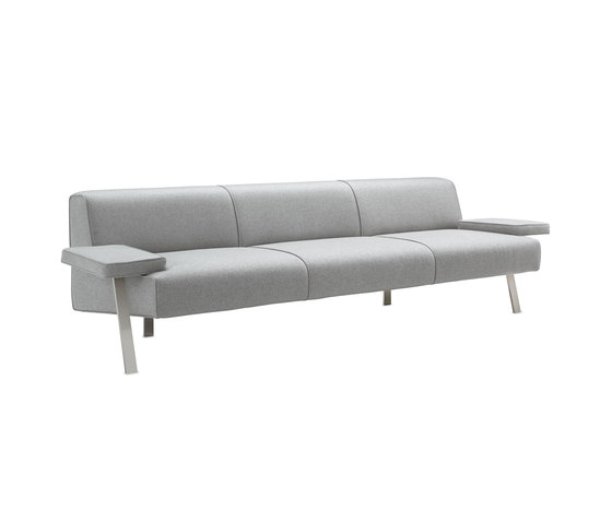 Spectrum Lounge Three-Seater Sofa with arms | Divani | Studio TK