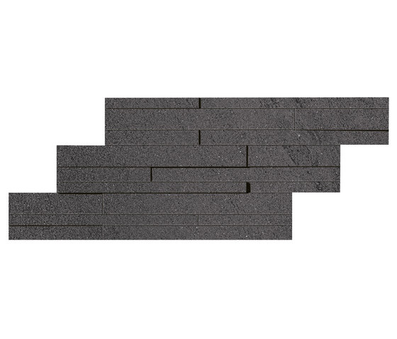 Marvel Stone basaltina brick 3D | Piastrelle ceramica | Atlas Concorde