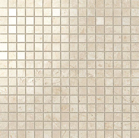 Marvel Stone mosaico lappato cream | Ceramic tiles | Atlas Concorde