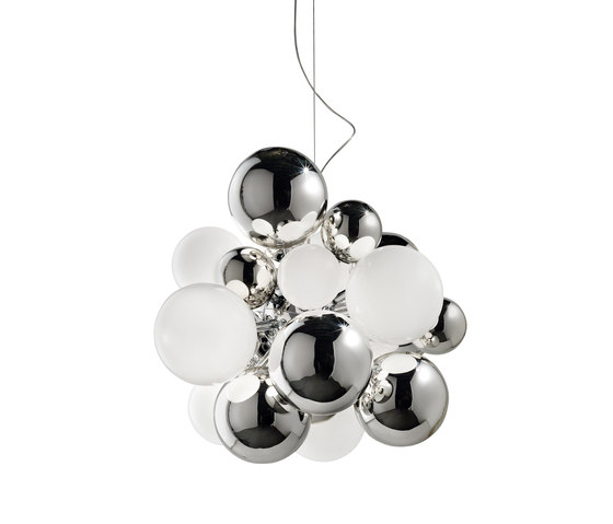 Digit Chandelier |Ceiling | mirrored crystal | Suspensions | Babled