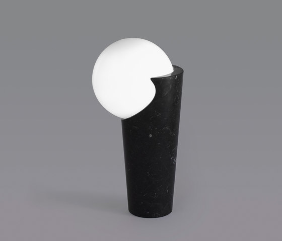 Osmosi Lighting | model #3 | Nero Marquinia marble | Floor lights | Babled
