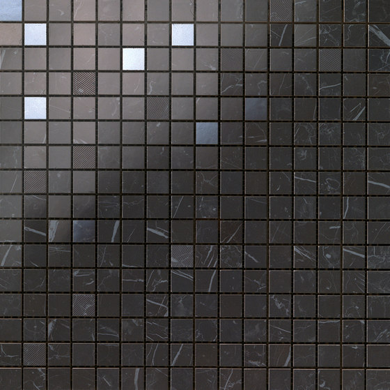 Marvel Stone mosaico nero marquina | Baldosas de cerámica | Atlas Concorde