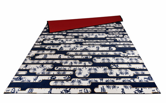 Dutch Sky | blue rug | Formatteppiche | moooi carpets