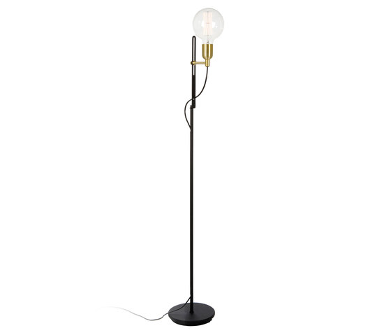 Regal | 30 Black structur and brass | Free-standing lights | Belid PRO