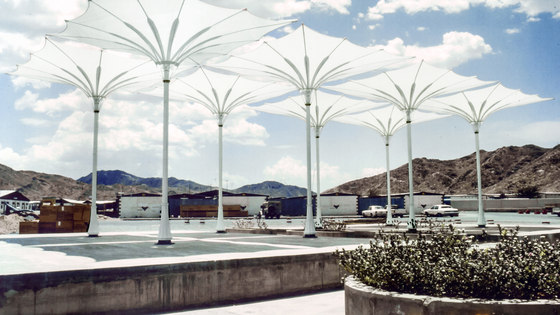 Funnel Umbrellas | Textile buildings | Koch Membranen