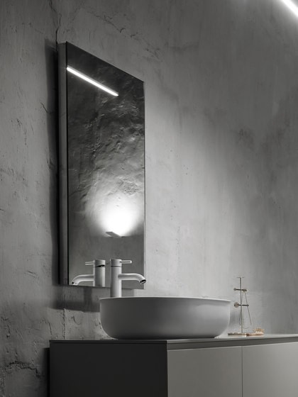 Strato Wall Mounted Mirror | Bath mirrors | Inbani
