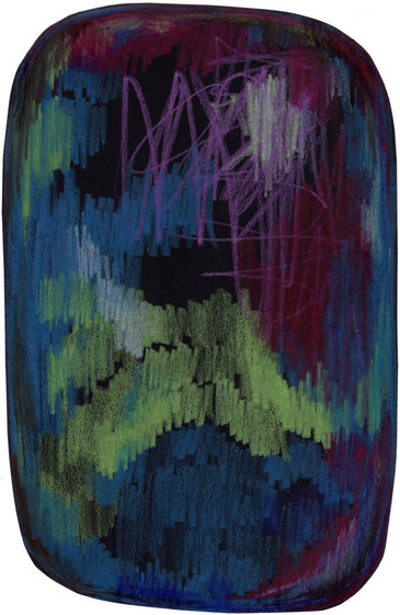 Scribble | black/green/blue rug | Tappeti / Tappeti design | moooi carpets