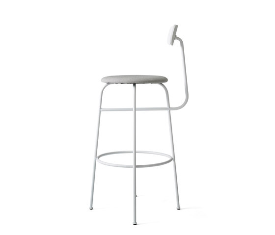 Afteroom Bar Chair | White/White Melange | Bar stools | Audo Copenhagen