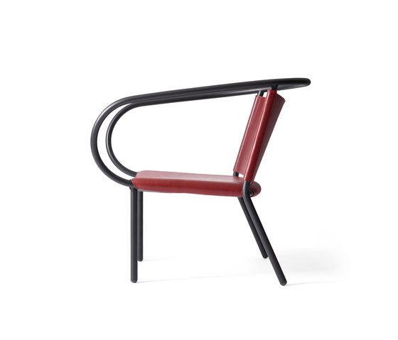 Afteroom Lounge Chair | Burgundy | Sillones | Audo Copenhagen