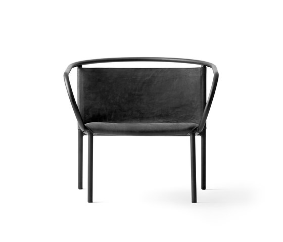Afteroom Lounge Chair | Black "Silk" | Fauteuils | Audo Copenhagen