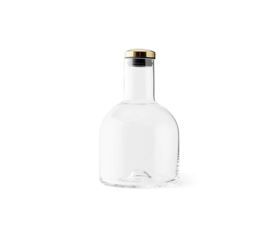 Bottle Carafe | 1,4 L w. Brass Lid | Dekanter / Karaffen | Audo Copenhagen