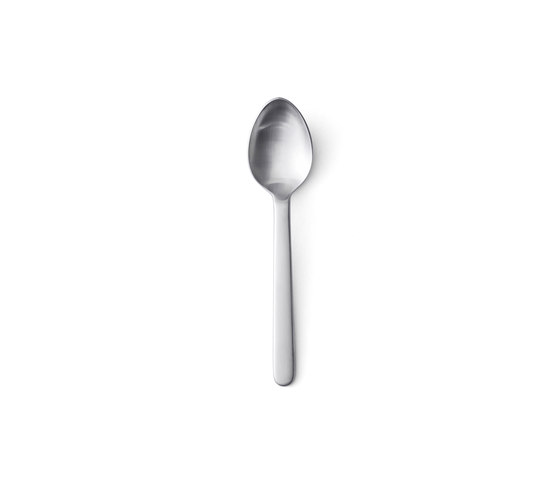 New Norm Tea Spoon | Brushed Steel | Couverts | Audo Copenhagen