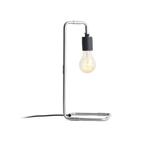 Tribeca Series | Reade Table Lamp Brushed Steel | Luminaires de table | Audo Copenhagen