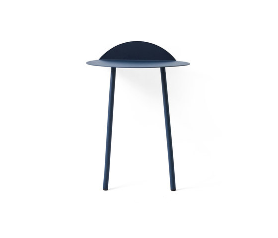 Yeh Wall Table | Low Midnight Blue | Side tables | Audo Copenhagen