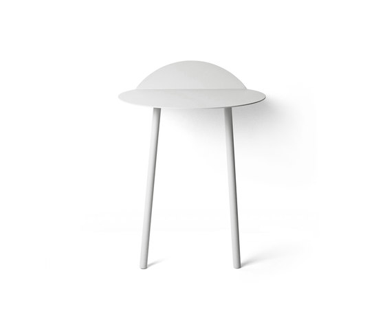 Yeh Wall Table | Low White | Tables d'appoint | Audo Copenhagen