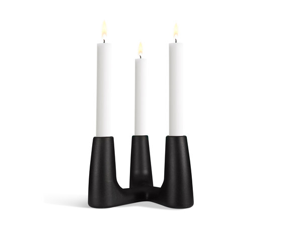 Adamant black | Candlesticks / Candleholder | Bent Hansen