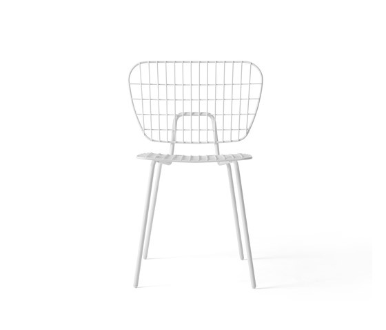WM String Dining Chair | White | Chaises | Audo Copenhagen