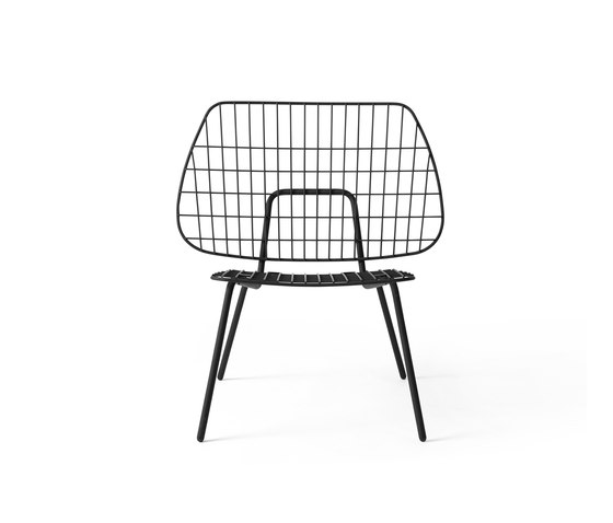 WM String Lounge Chair | Black | Sessel | Audo Copenhagen