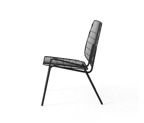 WM String Lounge Chair | Black | Armchairs | Audo Copenhagen
