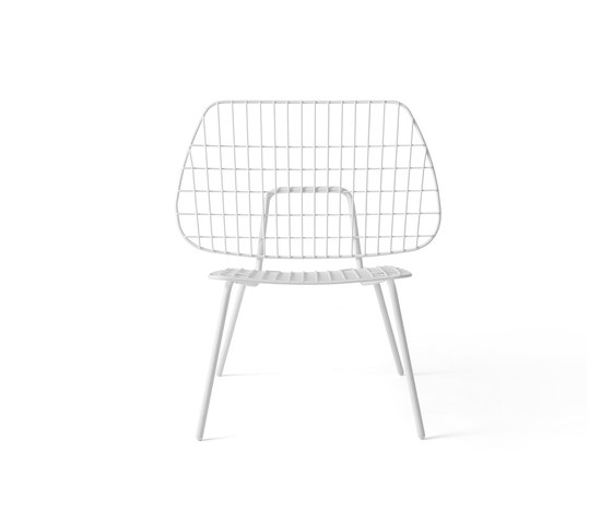 WM String Lounge Chair | White | Armchairs | Audo Copenhagen